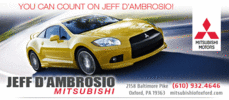 Jeff D'Ambrosio Of Oxfrd Mitsubishi